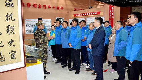 公司北景區(qū)運(yùn)營(yíng)黨支部“奮斗百年路 啟航新征程--學(xué)黨史、悟思想、辦實(shí)事、開新局”寒蔥嶺密營(yíng)遺址愛(ài)國(guó)主義教育實(shí)地考察主題黨日活動(dòng)